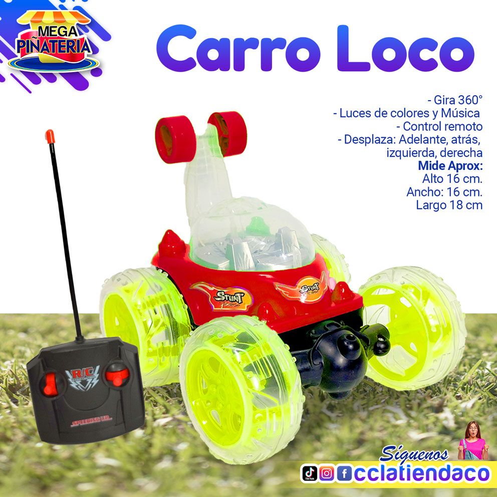 Carro Loco a Control Remoto 360 | Desde China Centro de Compras La Tienda